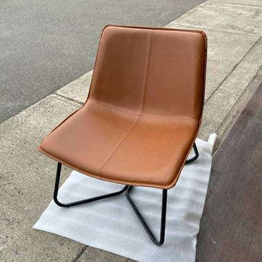 West elm slope lounge chair online review